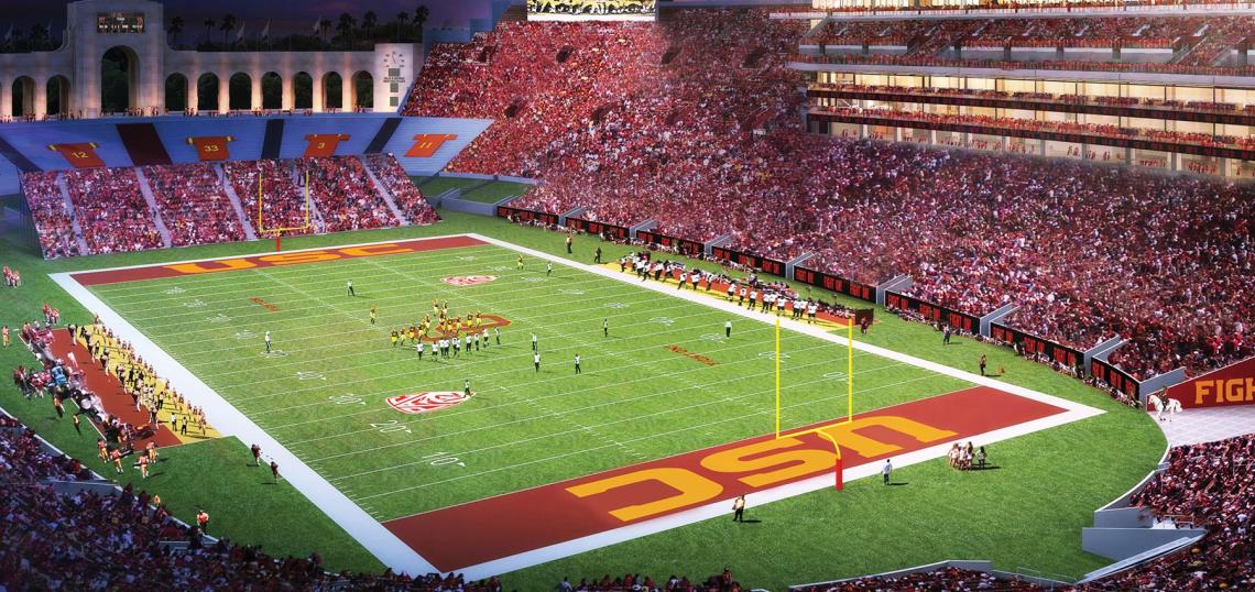 Los Angeles Memorial Coliseum Renovation | Urbanize Austin