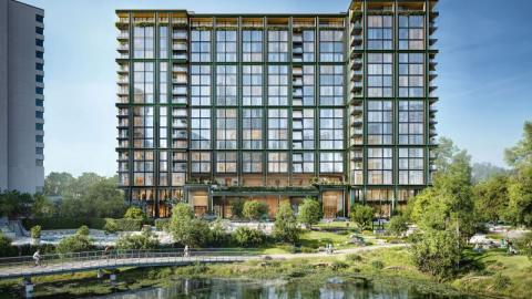 Rendering of One Lady Bird Lake
