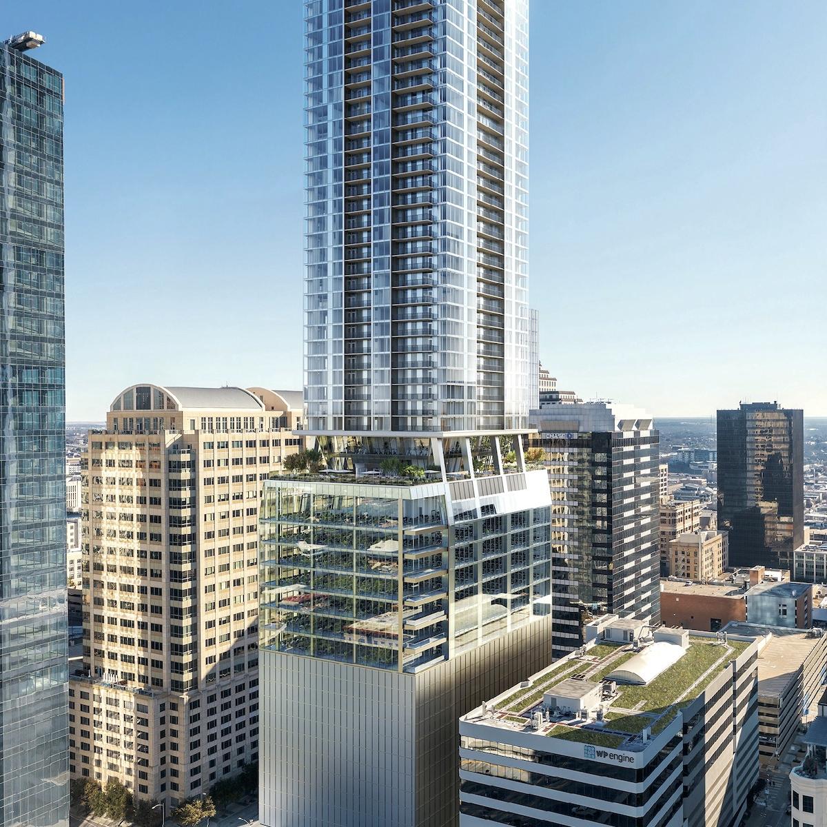 58-story ATX Tower topped out | Urbanize Austin 58-story ATX Tower topped out | Urbanize Austin